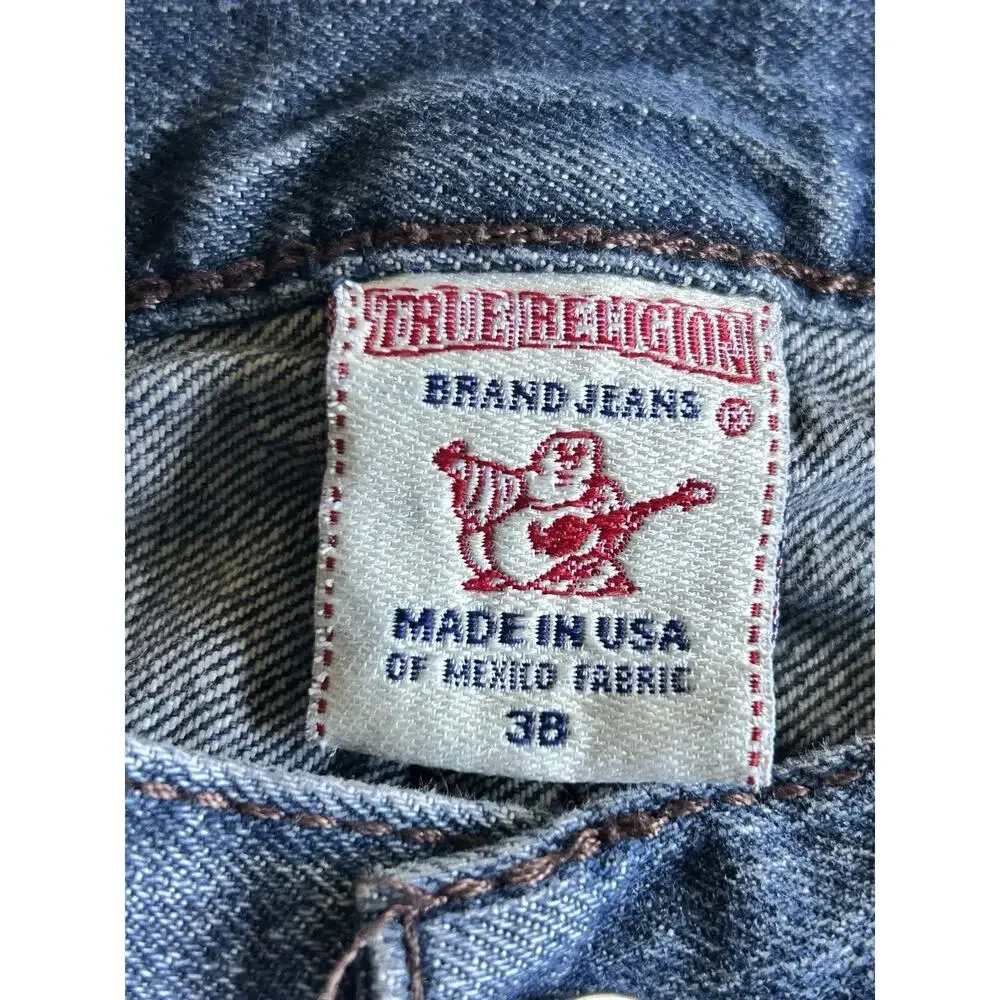 Vintage True Religion Joey Super T Mens Jeans Size 38 Made in USA Y2K